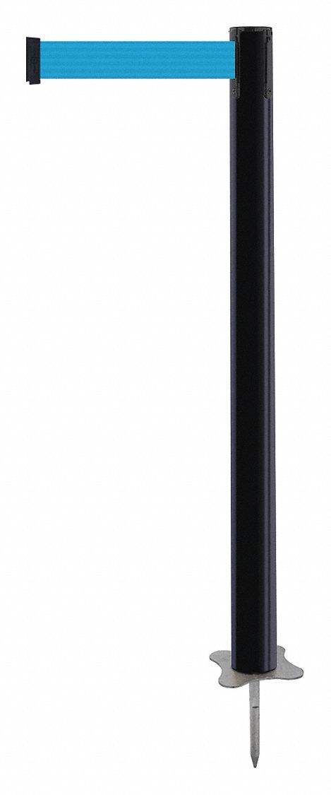 Spike Post, Black Post, 43" H