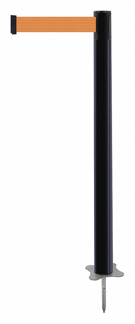 Spike Post, Black Post, 43" H
