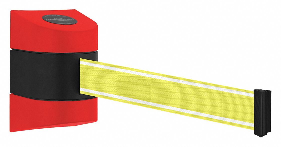 Retractable Belt Barrier,  RC,  24 ft Belt