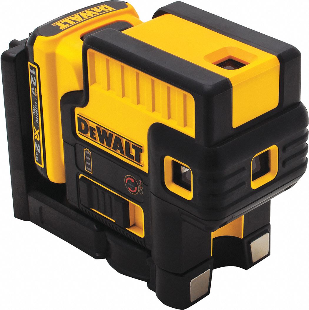 DEWALT Dot Laser 0 Lines and 5 Dots Red Beam 0 Planes 100 200 ft Range w o detector Included