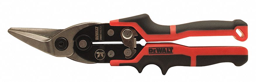 AVIATION SNIP, LEFT, 10 IN OVERALL L, 1 1/2 IN CUTTING L, STEEL, MULTI-COMPONENT, STEEL