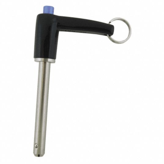 Grainger Approved Quick Release Pin Push Button Zinc 17 4 Stainless Steel Steel Shank Dia 