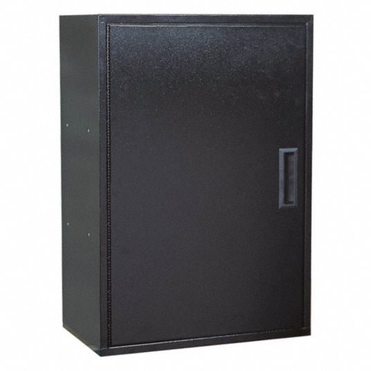 CRAFTLINE Black Wall Cabinet - 410Y23|PL-UC1R-M - Grainger