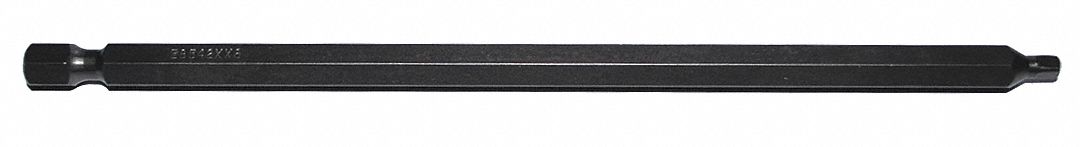 Power Bit: Power Bit, Imperial, #2 Bit Size, S2 Bit Industry Size, Std, 6 in Overall Lg, 5 PK