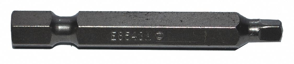 Power Bit: Power Bit, Imperial, #3 Bit Size, S3 Bit Industry Size, Std, Hex, S2 Steel, 5 PK