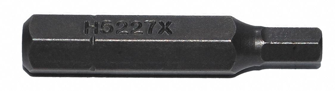 Insert Bit: Insert Bit, Imperial, Hex Head, Std, 1 5/16 in Overall Lg, Not Impact Rated, 5 PK