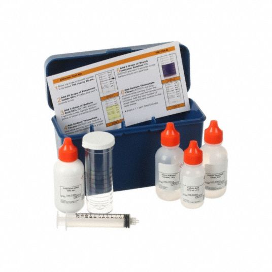 AQUAPHOENIX, Chlorine, 1 drop= 1 ppm Chlorine, Water Quality Test Kit ...