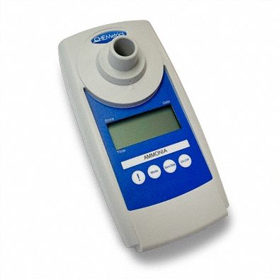 Colorimeter: Ammonia, 430 nm_610 nm Wavelengths, 0.01 A, 150 Range - Max (ppm), LED