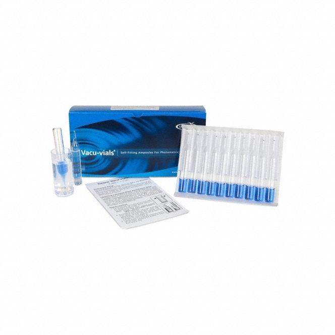 CHEMETRICS, Ozone, 0 to 0.25 ppm, Water Quality Test Kit - 410ZJ2|K ...