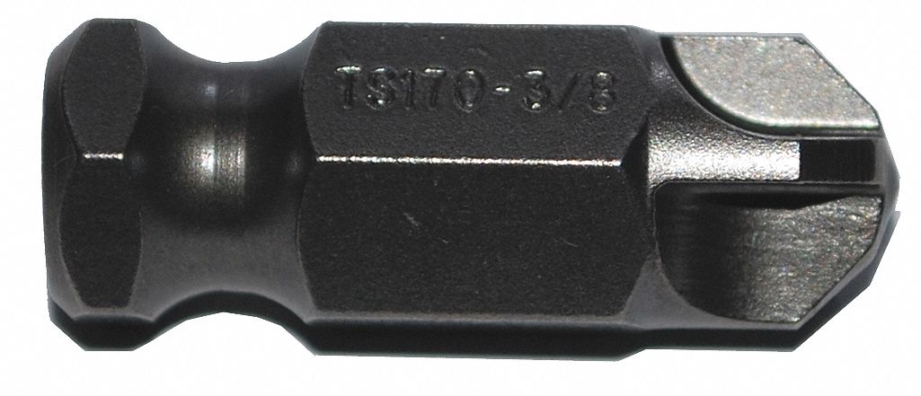 Power Bit: Power Bit, Imperial, Torq-Set Head, T25 Bit Industry Size, Std, Hex, Power, 5 PK