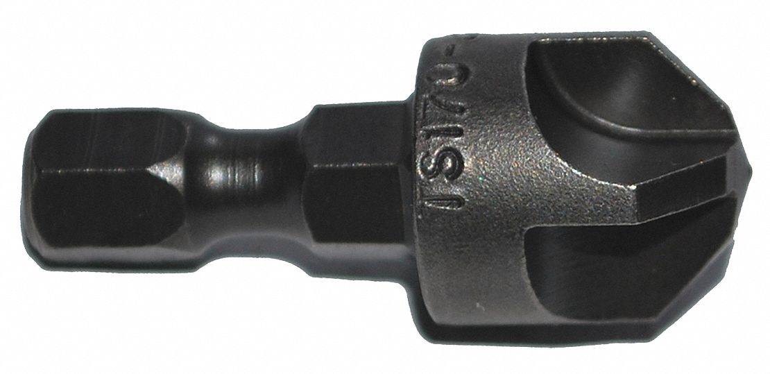 Power Bit: Power Bit, Imperial, Torq-Set Head, T25 Bit Industry Size, Std, Hex, Power, 5 PK