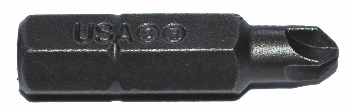 Power Bit: Insert Bit, Imperial, Torq-Set Head, #3 Bit Industry Size, Std, Hex, Power, 5 PK