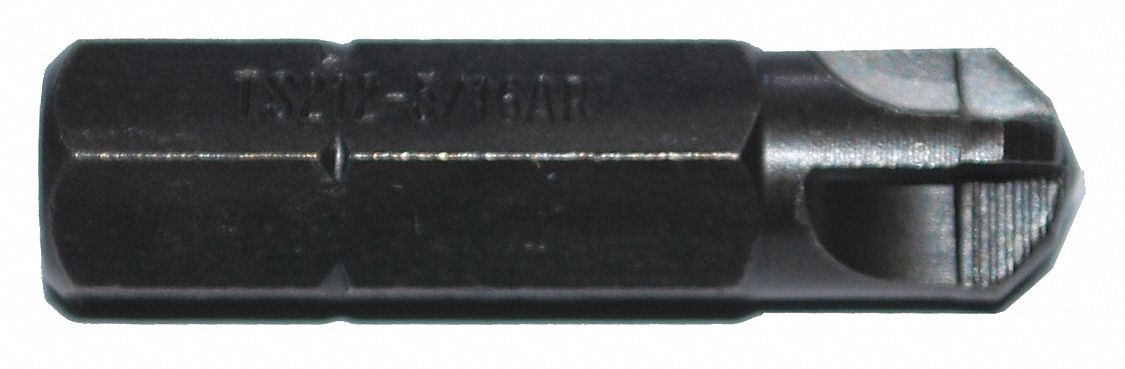 Power Bit: Insert Bit, Imperial, Torq-Set Head, 5/16 in Bit Industry Size, ACR, Hex, 5 PK