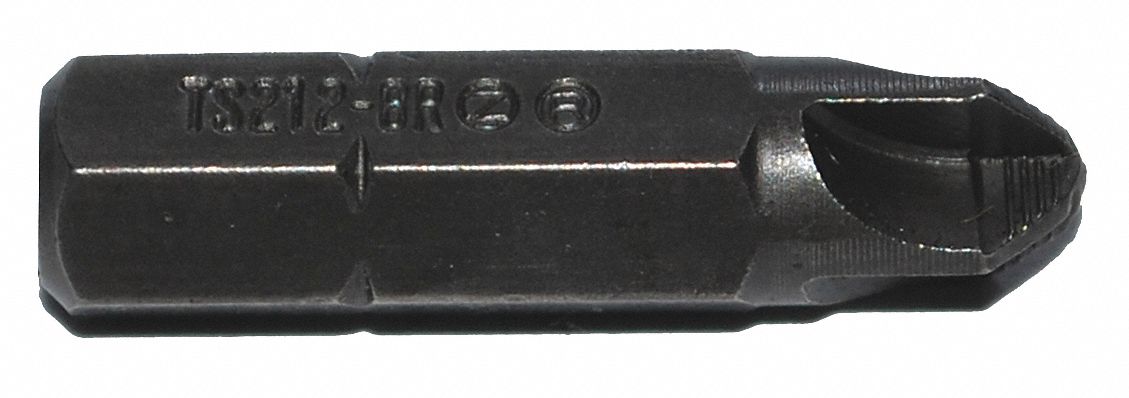 Power Bit: Insert Bit, Imperial, Torq-Set Head, #8 Bit Industry Size, ACR, Hex, Power, 5 PK