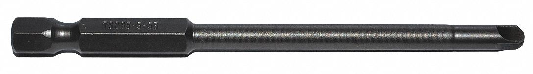 Power Bit: Power Bit, Imperial, Torq-Set Head, #5 Bit Industry Size, Std, Hex, S2 Steel, 5 PK