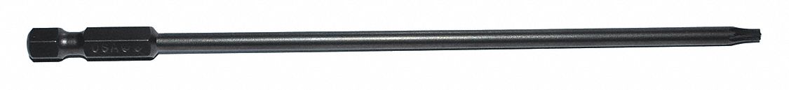 Power Bit: Power Bit, T10 Bit Size, Imperial, Torx® Head, T10 Bit Industry Size, Std, 5 PK