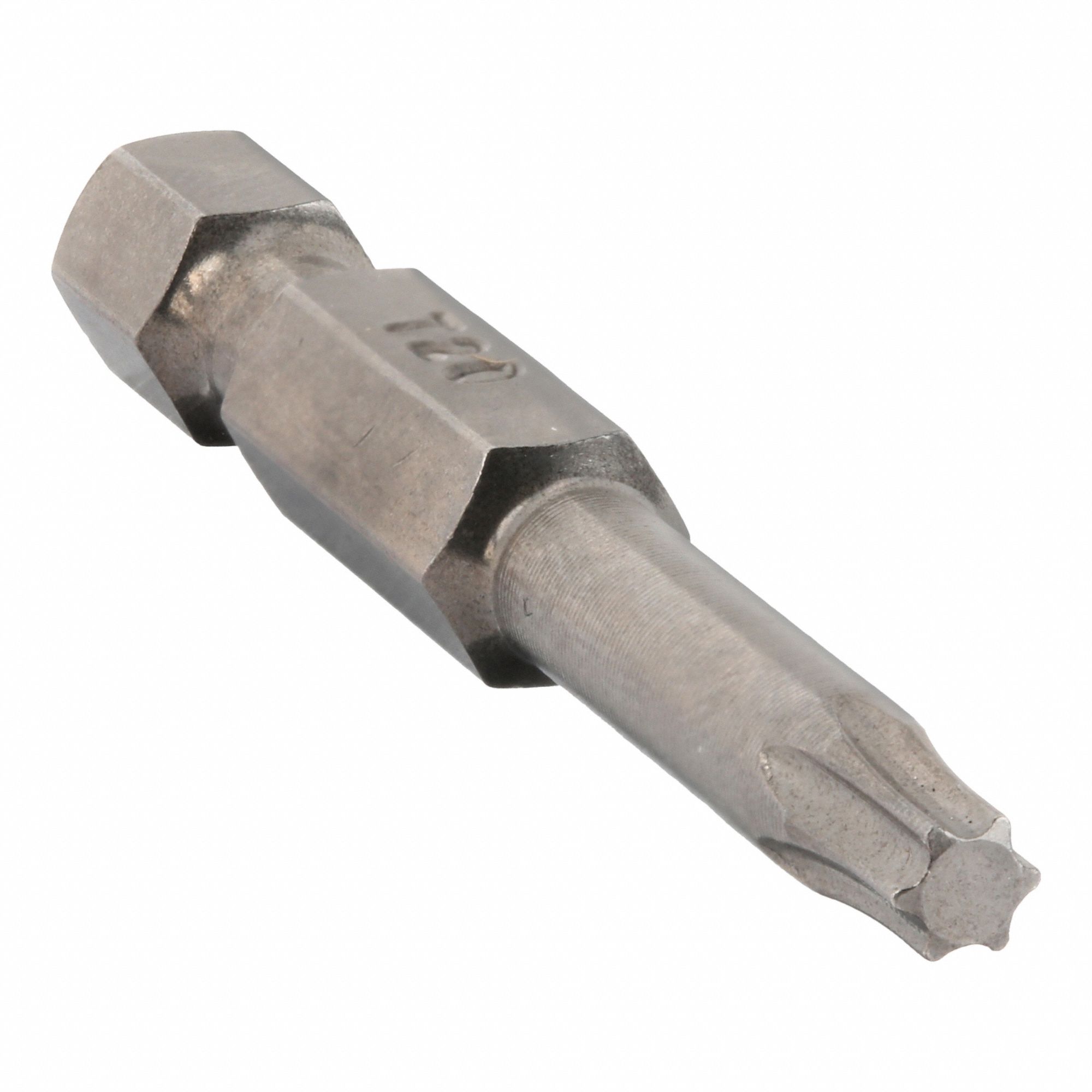 Power Bit: Power Bit, T20 Bit Size, Imperial, Torx® Head, T20 Bit Industry Size, Std, 5 PK