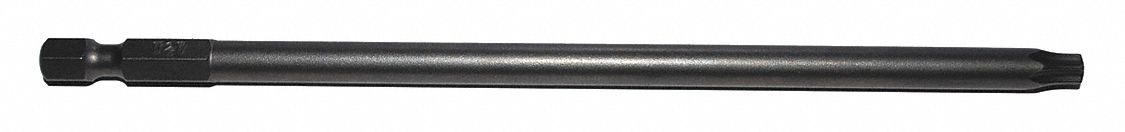Power Bit: Power Bit, T27 Bit Size, Imperial, Torx® Head, T27 Bit Industry Size, Std, 5 PK