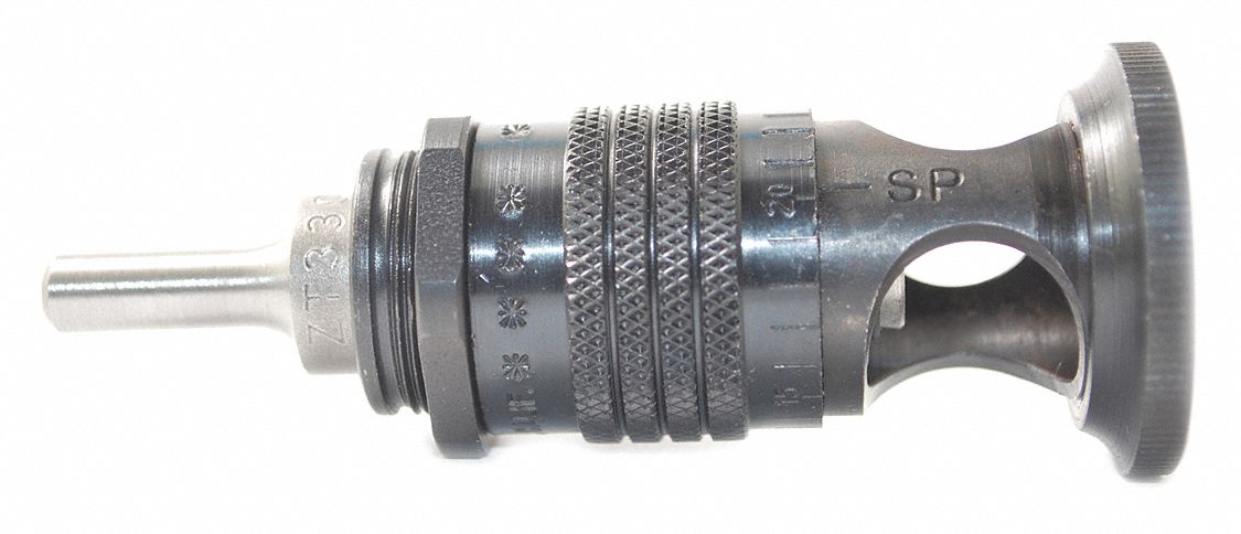 COUNTERSINK CAGE, ¼"-28 THREAD, ⅝ IN CUTTER DIAMETER, 3 9/16 IN L, ¼ IN SHAFT DIAMETER