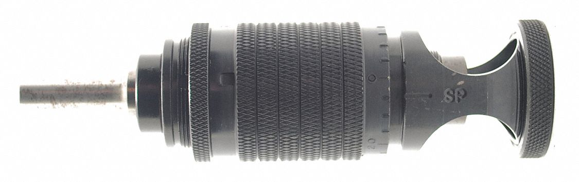 Countersink Cage: 7/8 in Cutter Capacity, Steel, Wide, 1/2 in Shaft Travel, 3/8"-24 Thread