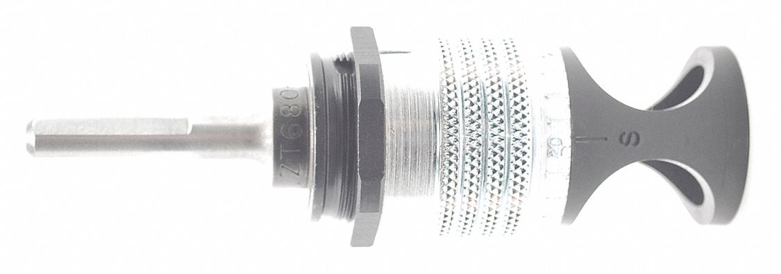 Countersink Cage: 3/4 in Cutter Capacity, Steel, 1/4 in Shaft Travel, 1/4"-28 Thread