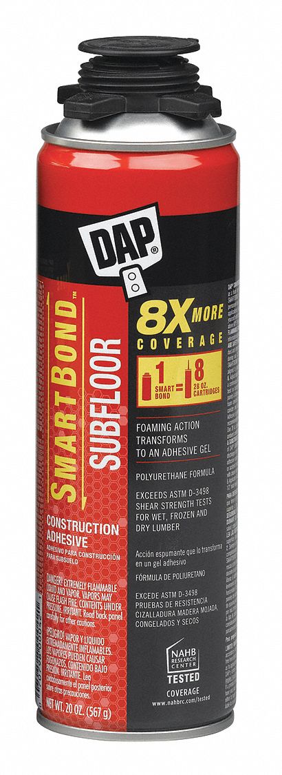 Spray Adhesive: Smartbond, Woods, 20 fl oz, Aerosol Can, Tan