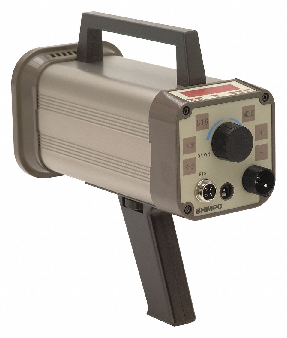 SHIMPO Digital Stroboscope, Flashes per Minute User Selectable