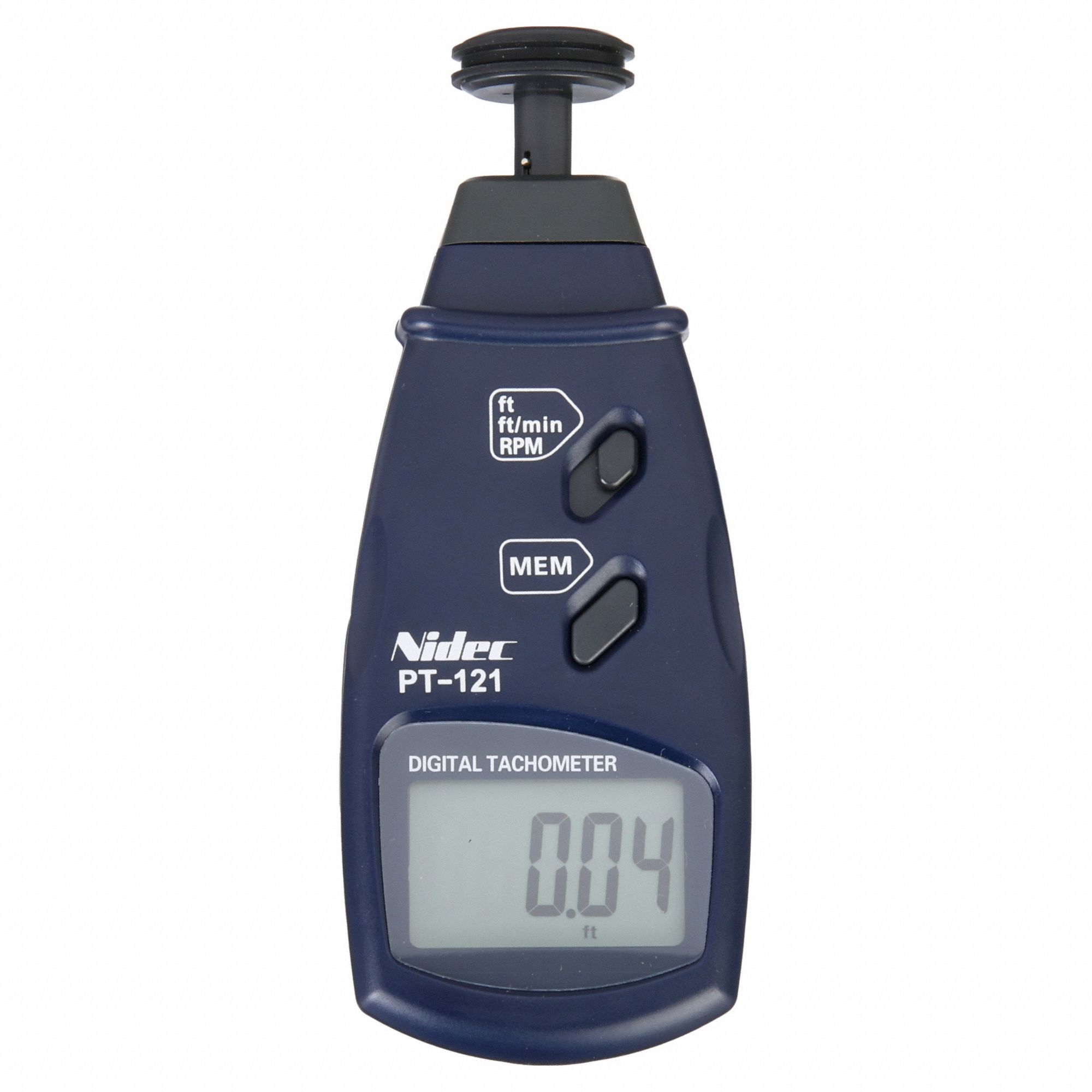 SHIMPO, +/-0.05% of Reading +1 Digit RPM Accuracy, 0.1 RPM, Tachometer ...