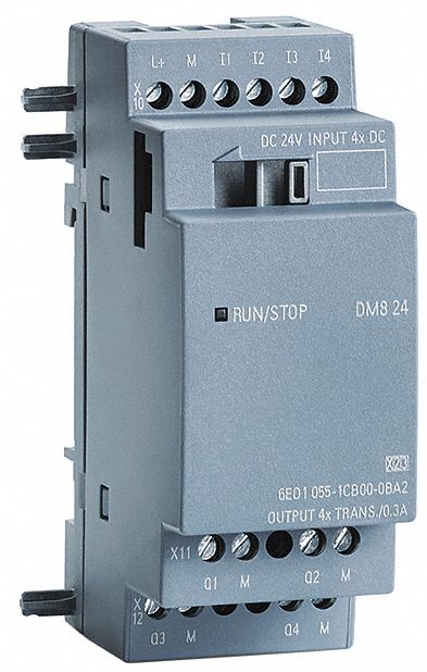 Input/Output Module: (4) Transitor In, (4) Relay Out