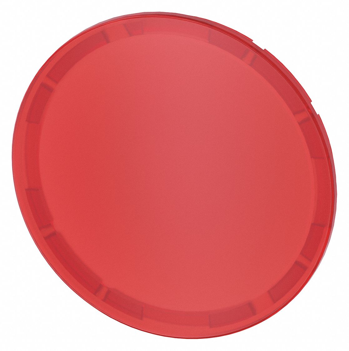 Push Button Head,  24mm,  Red