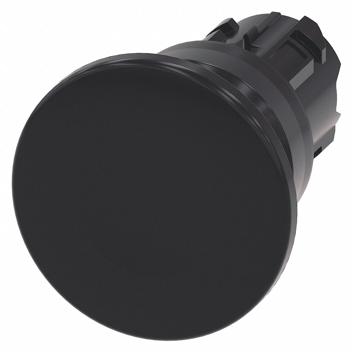 SIEMENS Push Button Operator, Plastic, Momentary, Black, 1, 12, 2, 3 ...