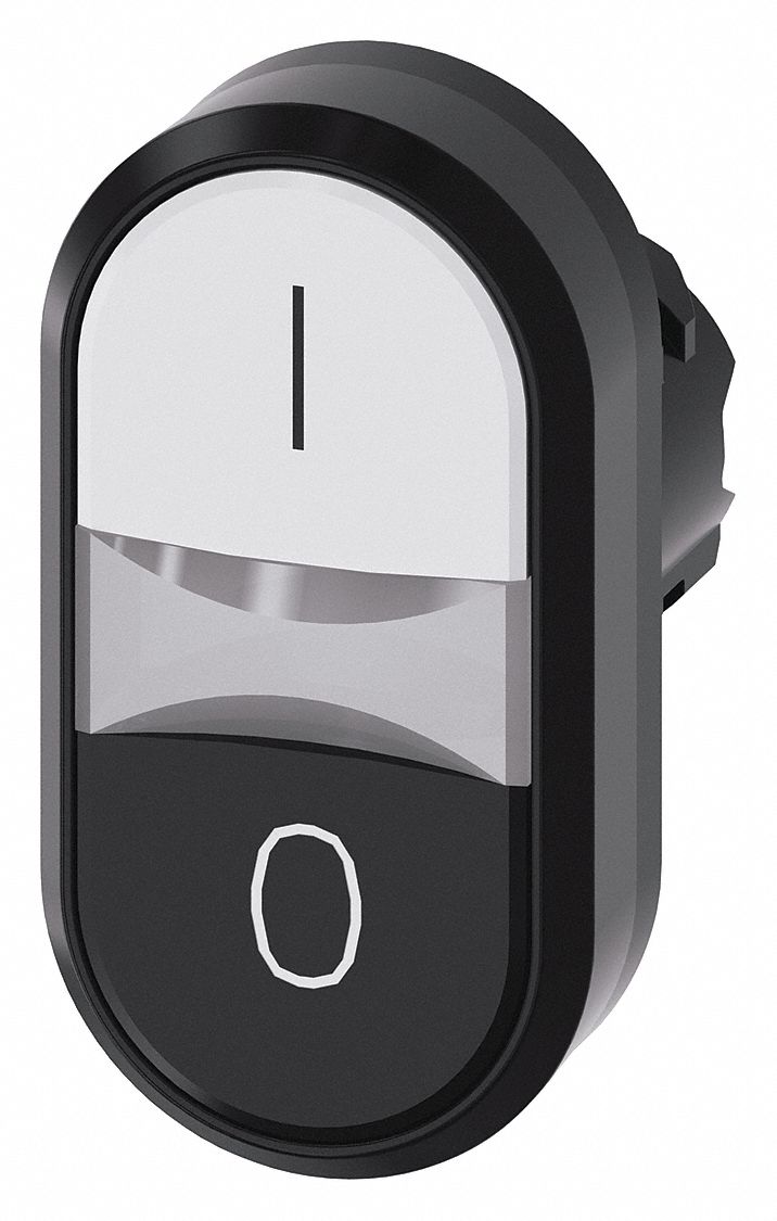 Multihead Operator: Non-Illuminated, 2 Button, Flush Profile, 22 mm Mounting Size