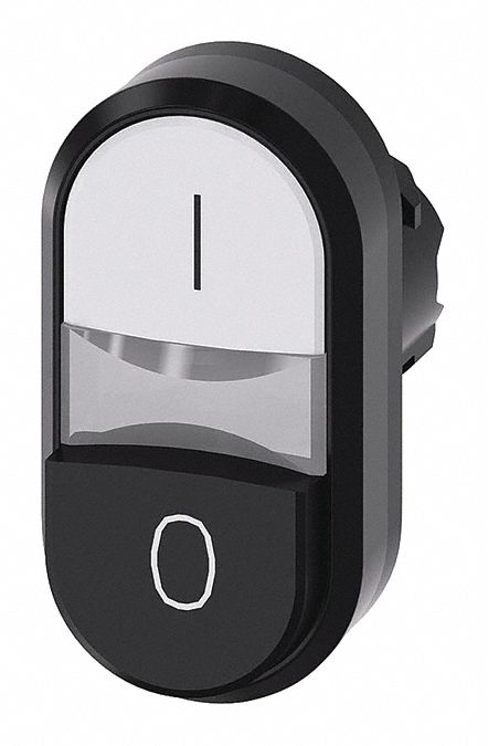 Multihead Operator: Illuminated, 2 Button, Extended/Flush Profile, 22 mm Mounting Size