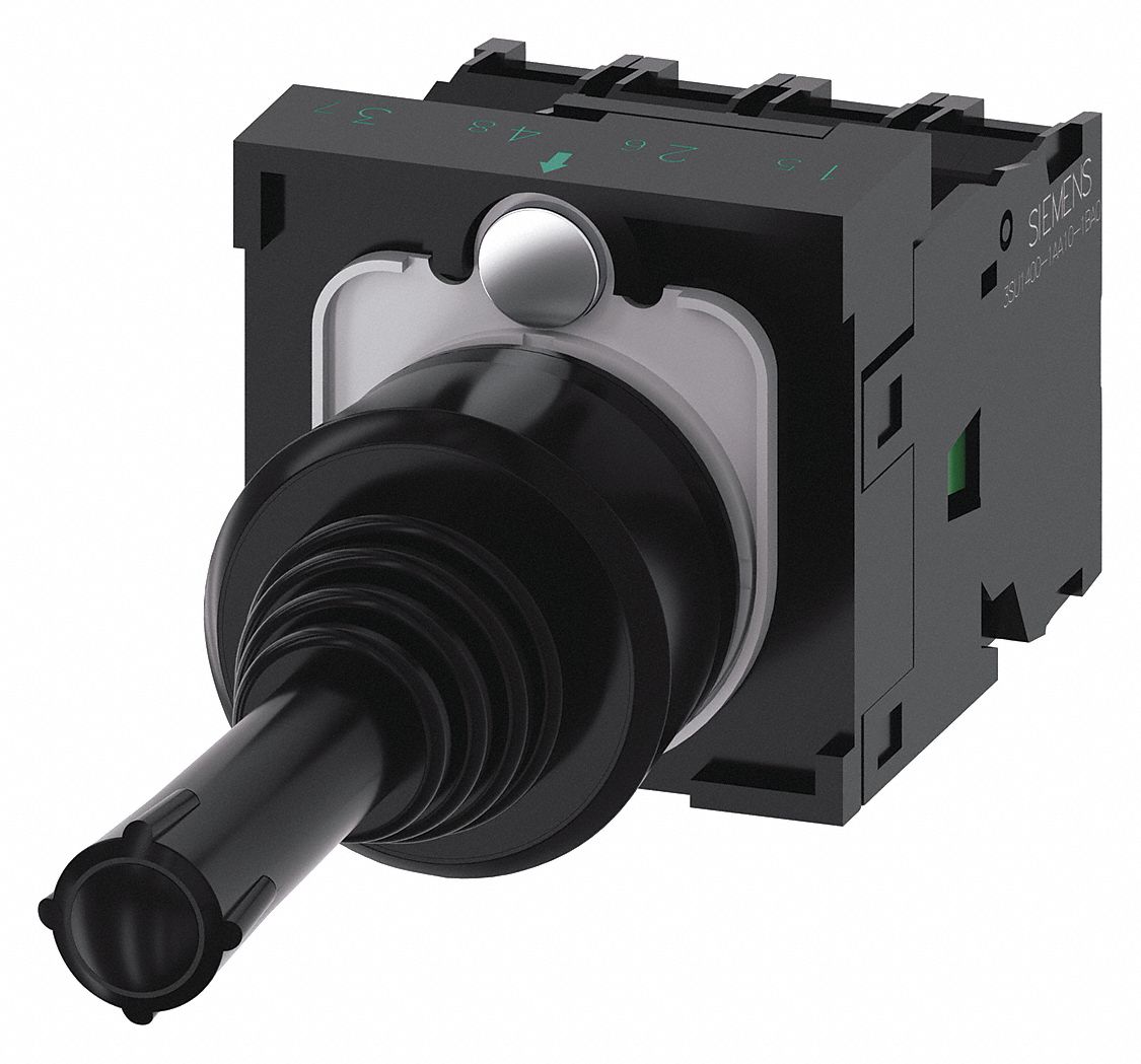 Joystick Operator: Vertical and Horizontal Operation, 4 Positions, 1NO, Momentary