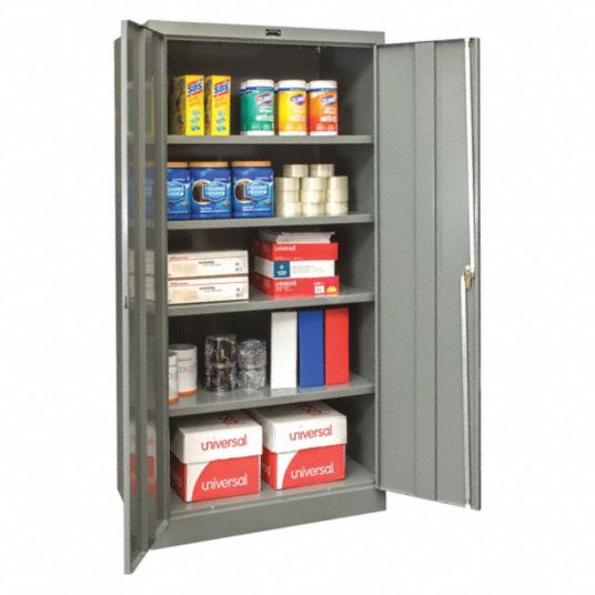 Locking Storage Cabinet: 36 Wide, 24 Deep, 78 High