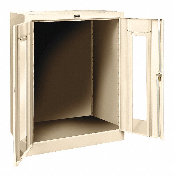 GRAINGER APPROVED Storage 36 in x 18 in x 42 in, Frame, 2 Adj