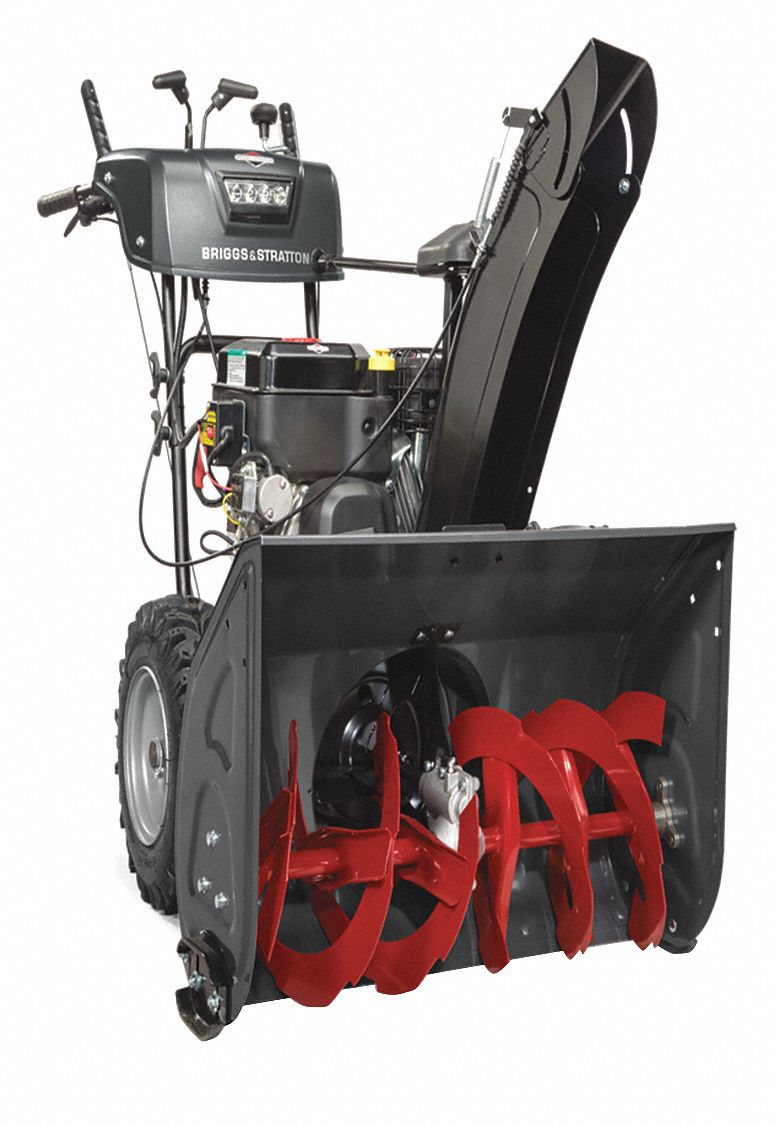 Snow Blower, 30 in Clearing Path, Gas Fuel Type, 12 in Auger Diameter