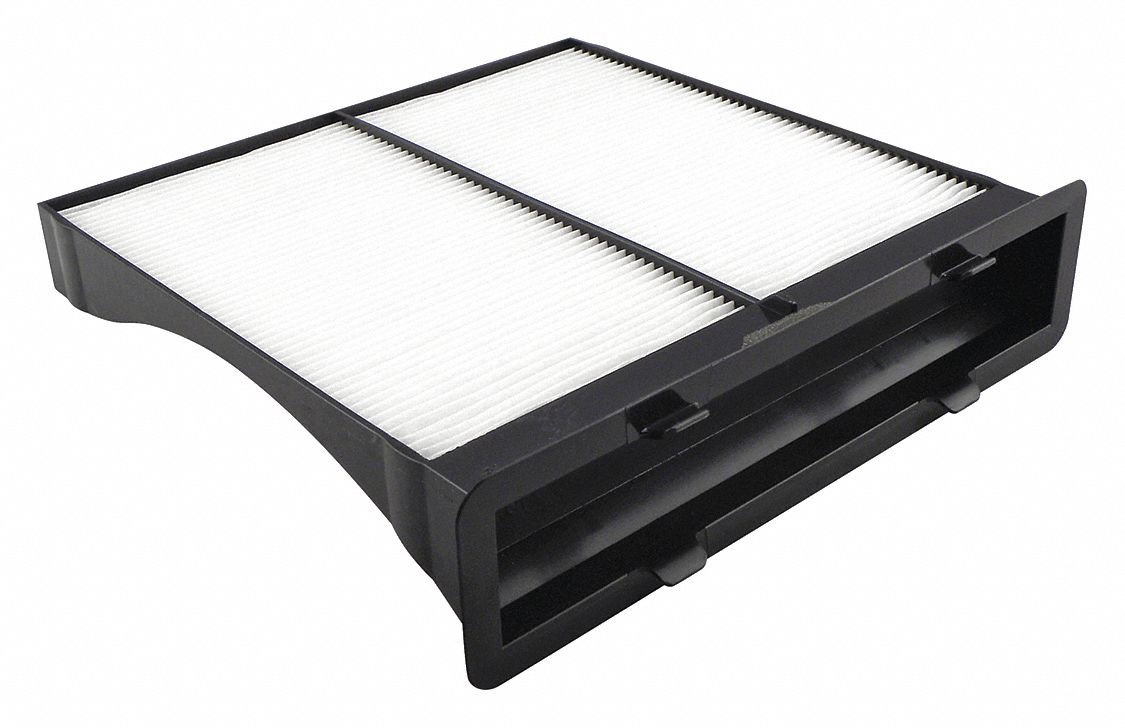 Automotive Air Filter: Panel, Cabin, Cabin Air Filter, Rectangular, Cellulose/Paper