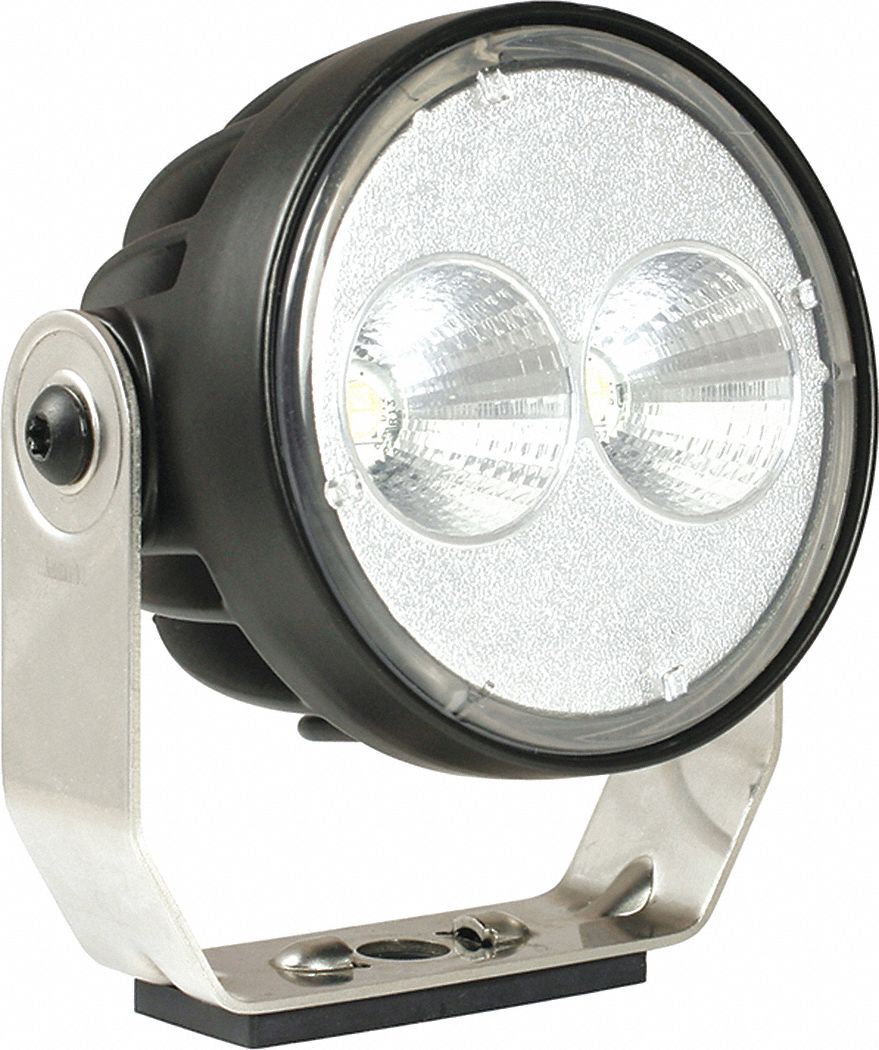 GROTE Work Light 1,790 lm Lumens Vehicle Lighting, Round, LED, 4 in