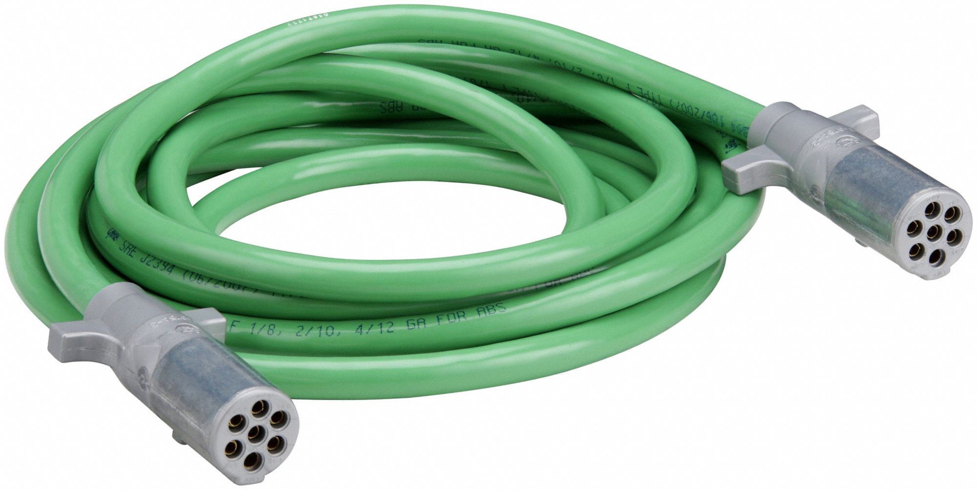 ULTRALINK ABS POWDER CORD, DIE-CAST PLUGS, 20 FT WIRE L, 20 FT OVERALL L