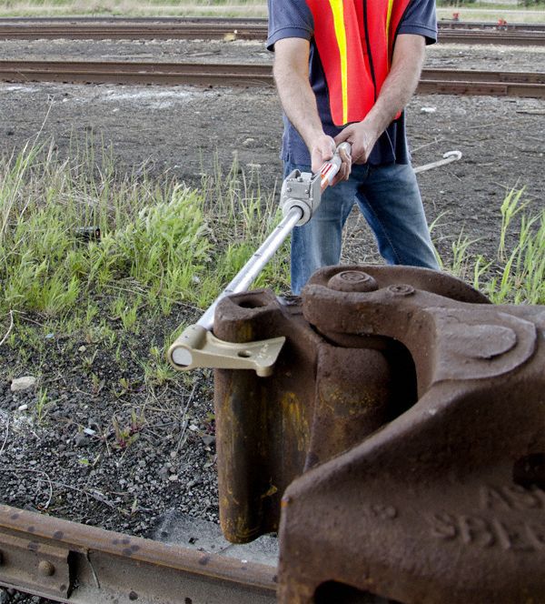 Rail Brake Sticks: Telescoping Brake Stick, 42 in Lg Adjustability - Max