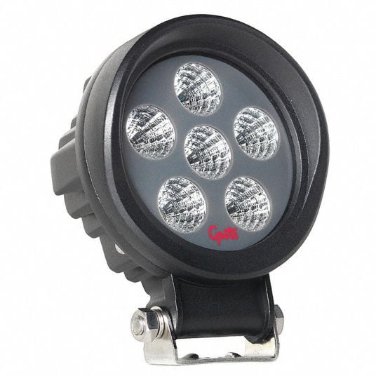 GROTE, Round, Flood, Vehicle Work Light - 412A28|BZ101-5 - Grainger