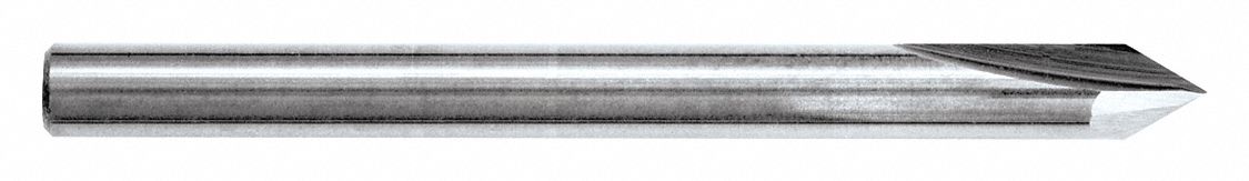 Chamfer Mill, Single End, Carbide, 50 deg.