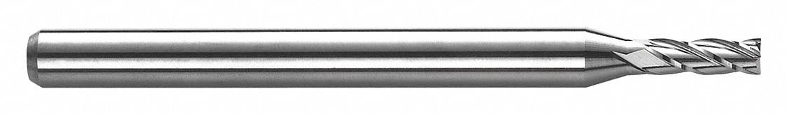 Corner Radius End Mill, Carbide, 1.500" L