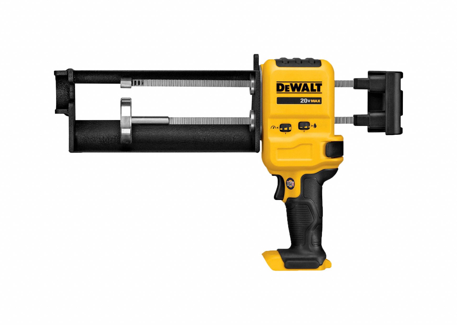 DEWALT Caulk Gun 20V DC 10 1 Cartridge 28 oz For Container