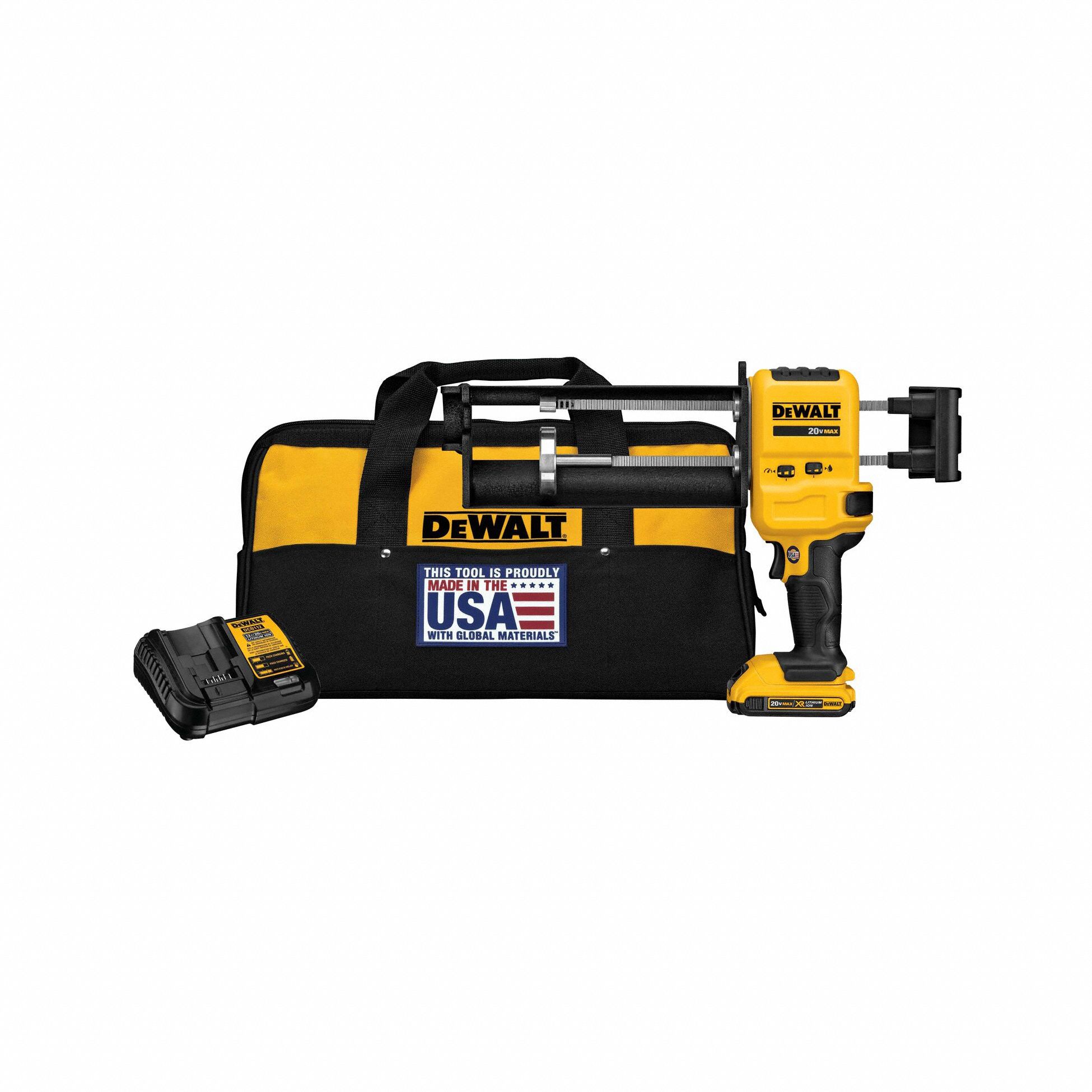 DEWALT Caulk Gun 20V DC 10 1 Cartridge 28 oz For Container