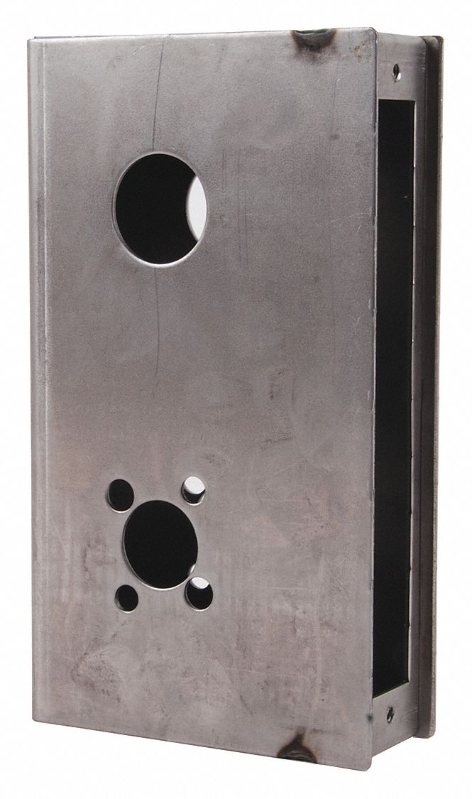 Weldable Gate Box Silver 4-5/8 W