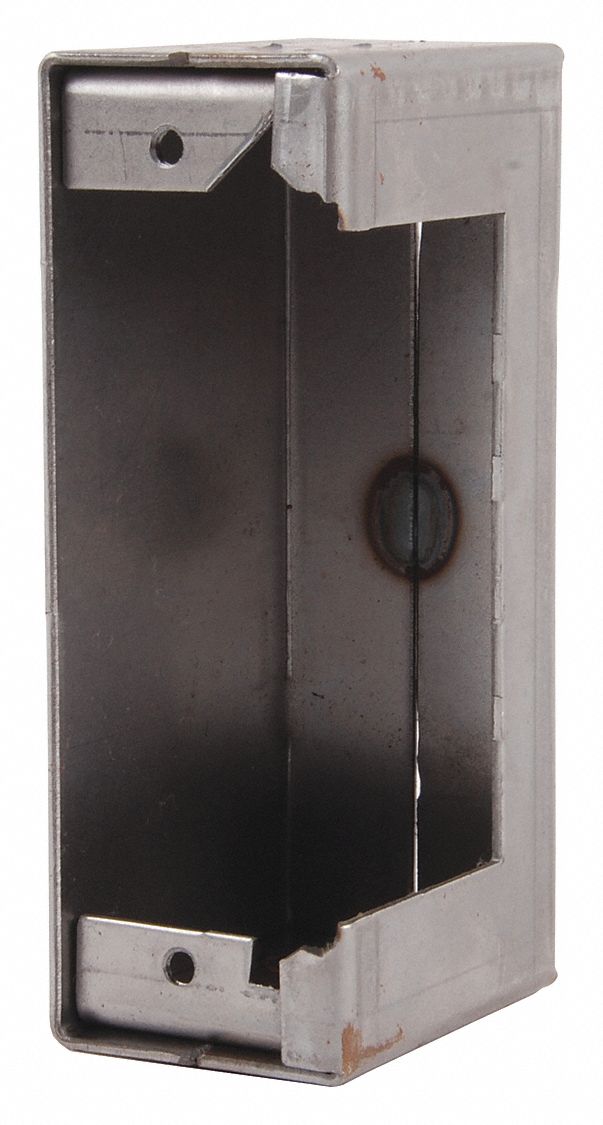 KEEDEX Weldable Gate Box, Silver, 23/8" W 413W52KBXESEN400 Grainger