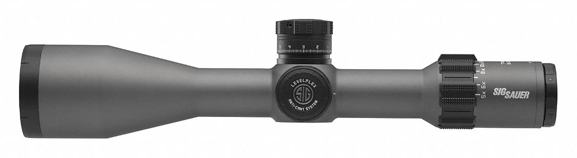 Rifle Scope: 5x to 30x, 56 mm Objective Lens, Calibration Reticle, 1.9mm to 8.9mm