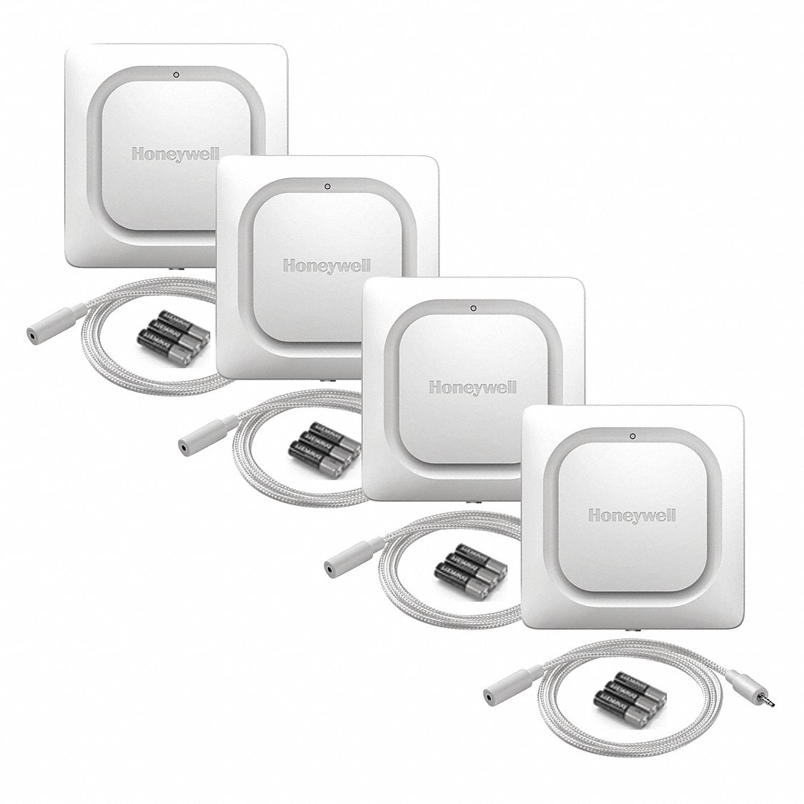 RESIDEO Water Leak Detector, 5ft. Cord Length, PK4 414X13